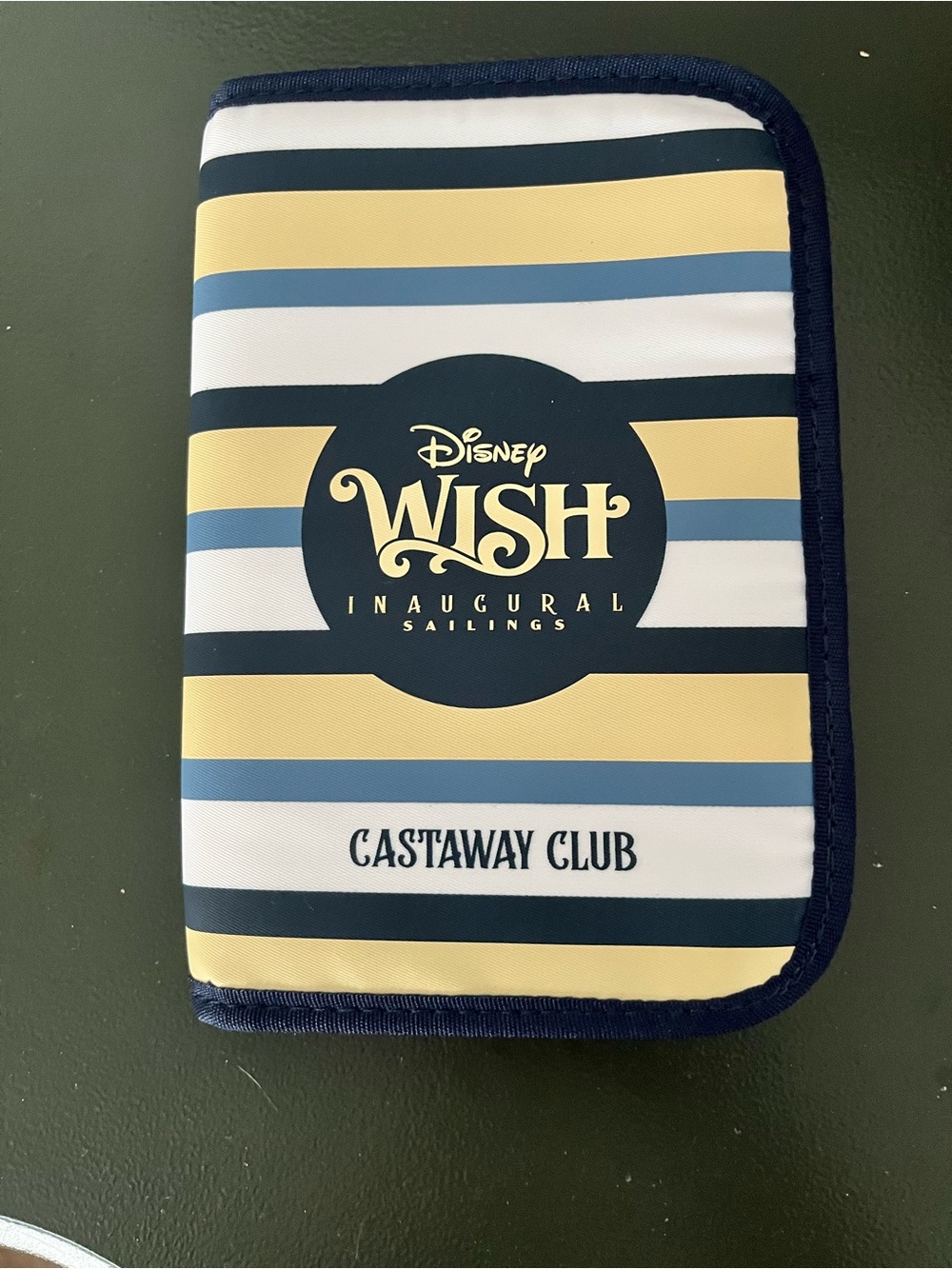 Disney Wish Inaugural Sailing Passport Holder